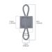 10pcs Outdoor Tactical Antenna Binding Buckles Molle System Backpack Vest Accessories Fixed Retainer Buckle For_desvips.com