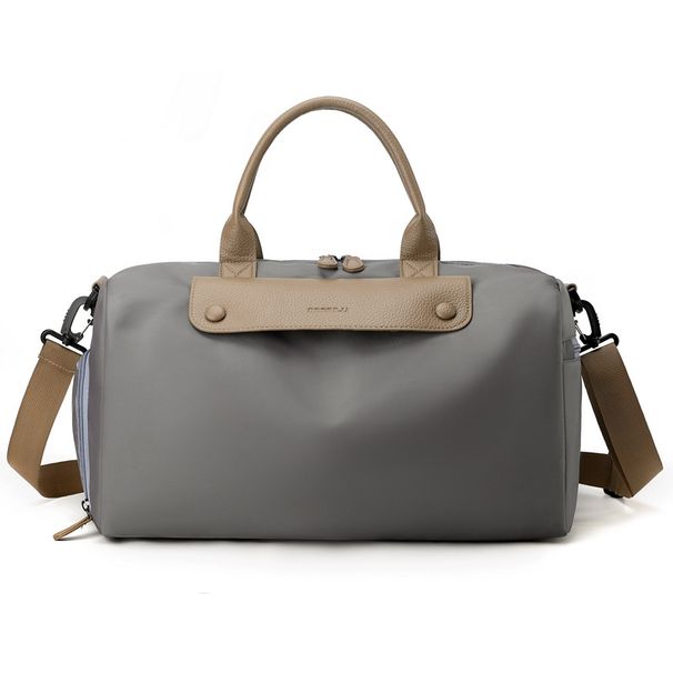 New Large Capacity Duffel Fashionable Short Trip Travel Dry Wet Separation Independent Shoe Compartment Gym Bag_desvips.com