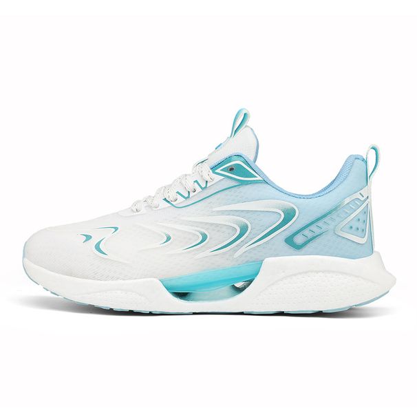 Male And Female Couple's Night Light Popcorn Air Cushion Sports 2024 Spring New Fashion Casual Breathable Running Shoes_desvips.com