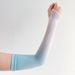 Summer Men And Women Outdoor Cycling Gradient Color Sun Arm Guards Thin Silk UV Protection Ice Sleeves_desvips.com
