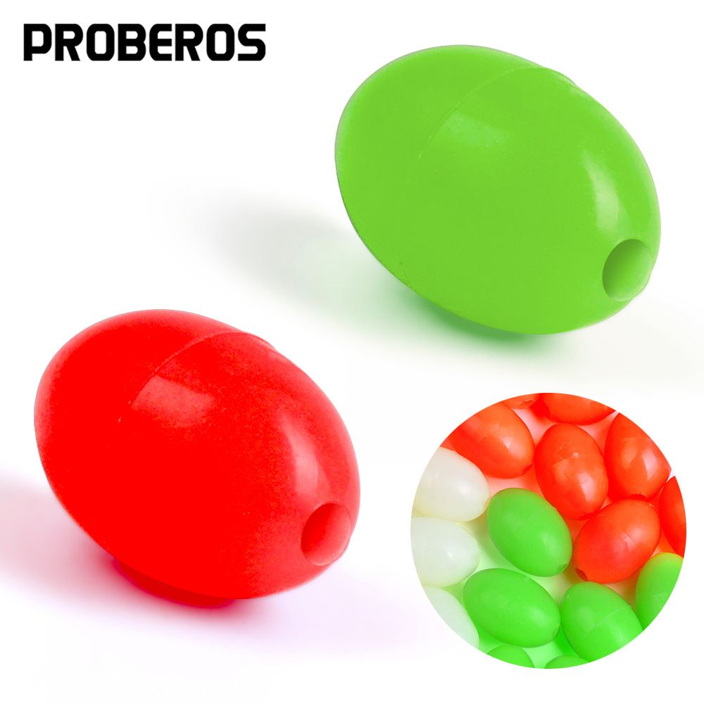 Lure Sea Fishing Space Oval Luminous Night Pearl Blocking Fluorescent Beads Accessories 1000 Pieces Bulk_desvips.com