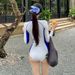 Women's Sexy Slim-fit Long-sleeve Long-pants Sun-protective Quick-dry Diving Surfing Suit, Jellyfish Suit For Diving,_desvips.com
