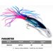 Simulated New 14cm Plastic Lure With Mustache Squid Hard 40g Sea Fishing Bait DW32_desvips.com