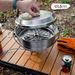 Stainless Steel Camping Steamer Pot - 304 Grade For Outdoor Cooking (Portable & Multi-Functional) - Rice Noodles & Soup Cooker With Steamer Basket_desvips.com