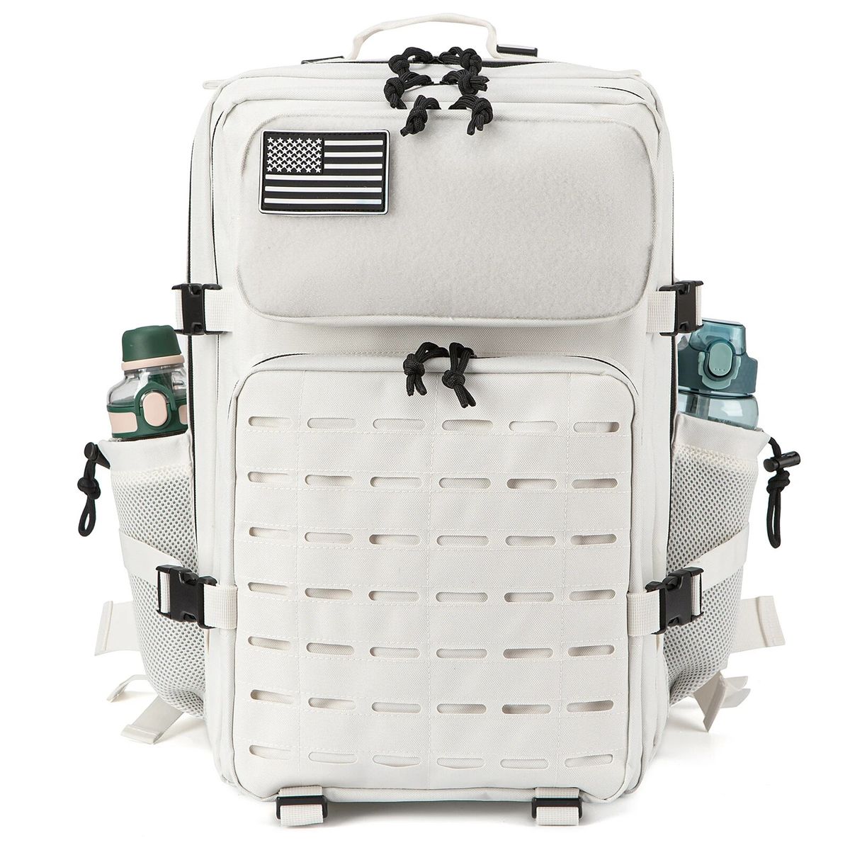 45L Test Men's Tactical Backpack With Double Cup Holder For Hunting, Outdoor Camping, Hiking, Survival_desvips.com