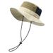 Men's and women's fisherman foldable summer sun hiking hats, beach fishing hats_desvips.com