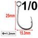 20 Or 100 Pcs Big Eyelet Fishing Hook Single Crank Hook Fishhook Fish Hook For Crankbiat Minnow Wobblers Lure Bait_desvips.com