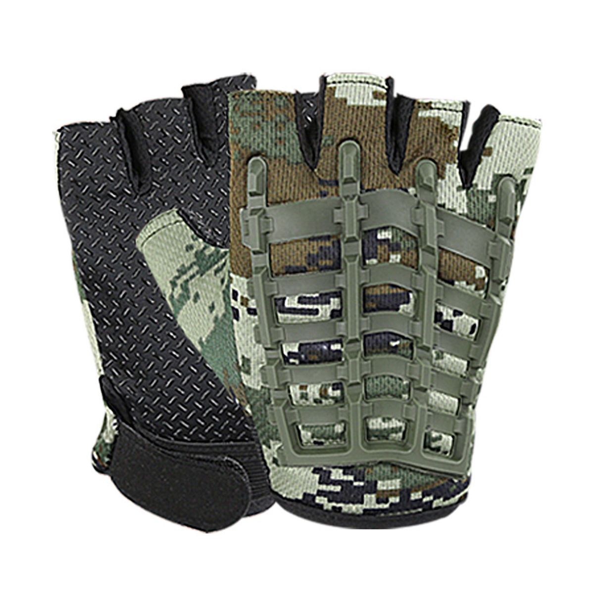 SportLife 1 Pair Fitness Gloves Half Finger Training Gloves Breathable Sports Gloves With Wrist Protection Gym Glove_desvips.com