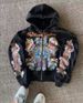 New Trendy Street Loose Zipper Hoodie Letter Print American Style Fleece Winter Y2k Jacket_desvips.com