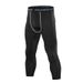 Men's White Stretch Capri Pants Quick Drying Compression Sports Tights For Running Training Fitness Basketball Leggings_desvips.com