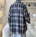 Plaid Shirt Men's Spring And Autumn Casual Loose Long-sleeved Tops Teenager American Trendy Retro Loose Jacket_desvips.com