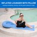 1PCOutdoor Camping Foldable Inflatable Beach Mat, Compact, Convenient And Simple Camping Outdoor Mat, Suitable For Beach Parties_desvips.com