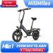 HillMiles Mile 1 Foldable Electric Bike 250W 36V 10.4Ah Battery, 14 Inch_desvips.com