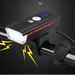 Cycling Gear Mountain Bike Bicycle Riding Horn Front Light High Brightness Flashlight Lighting_desvips.com