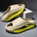 2025 New Fashion Brand Slippers Men's Non-slip Thick-soled Summer Sports Style Sandals Men's Shoes Wear-resistant_desvips.com