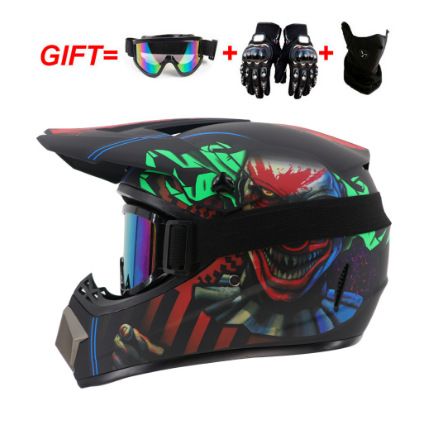 Electric Helmet Kart Light Off-road Helmet Mountain Downhill Full Helmet_desvips.com
