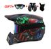 Electric Helmet Kart Light Off-road Helmet Mountain Downhill Full Helmet_desvips.com