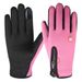 With Zipper Design Outdoor Cycling Gloves For Men Winter Women Riding Touchscreen Motorcycle Waterproof Warm_desvips.com