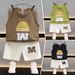 Summer New Vest Boys' Sleeveless Top And Shorts Korean Style Baby Thin Two-Piece Set Children's Clothing Wholesale_desvips.com