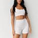 Women's Yoga Sports Vest Set Padded Chest High Elastic Quick Drying Printed High Waisted Cropped Pants_desvips.com