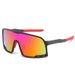 Sports Eyewears Fashion Cycling Glasses Outdoor Sports Glasses One Piece Large Frame Sunglasses Colorful Reflective Mercury Sunglasses_desvips.com