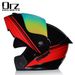 Men's Orz Flip Up Bicycle Helmet Full Face Winter Cap Electric Car Half Helmet Universal Four Seasons_desvips.com