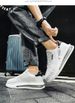 Fashion Brand Sneakers Men Casual New Soft Comfortable Pu Leather Breathable Flats Shoes For Man Tenis Masculino_desvips.com
