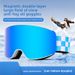 New Spherical Goggles Adult Double-layer Anti-fog Men's And Women's Outdoor Ski Glasses_desvips.com