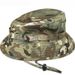 Men's Camouflage Short-brimmed Panama Tactical Military-style Round-brimmed Outdoor Hiking And Fishing Sun Hat, Comfortable And Breathable_desvips.com
