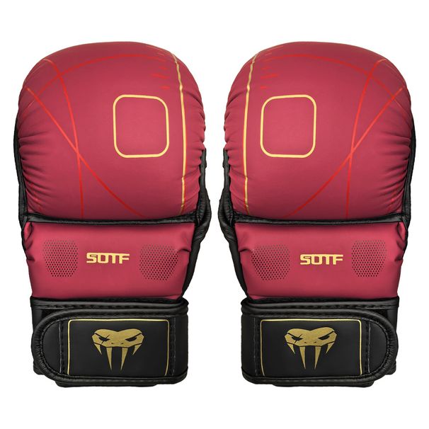 High Quality Boxing Gloves, Adult Split Toe, Open Toe, Men's And Women's Boxing Gloves, Fighting With Open Toe, Half Finger_desvips.com