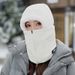 LazyZoom Winter Women, Electric Bike Riding, Warmth Essential, Windproof Mask, Neck Warmer, Integrated Head Cover, Ear_desvips.com