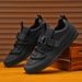 Mens Casual 2025 New Lightweight Breathable Leather Sneakers Suitable Walking Street Fashion Sports Flat Skate Shoes Man_desvips.com