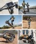 ENGWE Y700 Off-road Electric Scooter 48V 18Ah Battery 85km Range 1200W Peak Power Dual Suspension 10 Inch Tires Foldable E-scooter_desvips.com