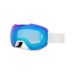 New Large Spherical Anti Fog And Anti Scratch UV400 Magnetic Suction Ski Goggles_desvips.com