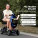 Elektromobil Für Senioren,300W-Motor,136 Kg Tragfähigkeit,25 Km Reichweite, Um 360° Drehbare Kopfstütze, Kein Führerschein Erforderlich.-MAX PLUS BLUE_desvips.com