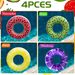 Inflatable Fruit Swim Ring Children Adult Summer Beach Party Decoration New Beach Ball_desvips.com