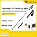 7075 Aluminum Alloy Trekkin Pole Telescopic External Lock Unisex Walkin Stick Self-Defense Outdoor Hikin Gear_desvips.com