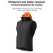 ROCKBROS Winter Windproof Cycling Jacket, Warm Fleece Jacket, Windproof Sports Jacket, Sizes M - 3XL_desvips.com