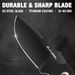 FLISSA 7 Inch Full Tang Fixed Blade Knife With Kydex Sheath And Emergency Rope_desvips.com