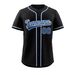 Men's White Baseball Jersey Casual Short Sleeved Embroidered And Stitching V-Neck Button T-Shirt Party Sports Top_desvips.com