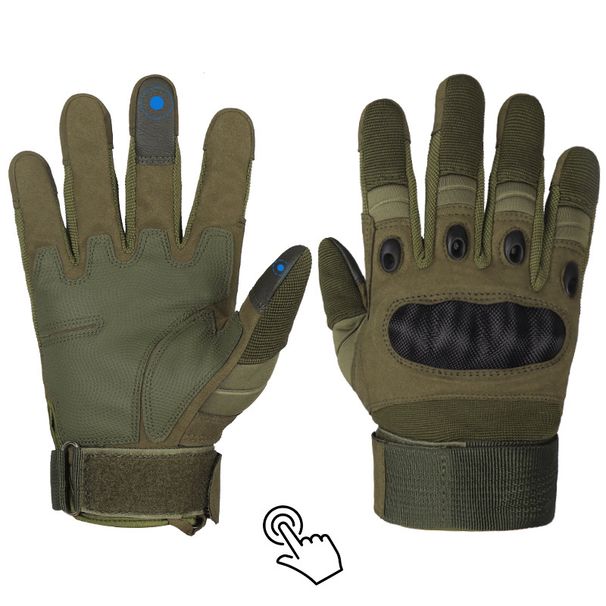 Touchscreen Full Finger Tactical Outdoor Cycling Sports Cross-Border Manufacturer Dropshipping B8 Motorcycle Gloves_desvips.com