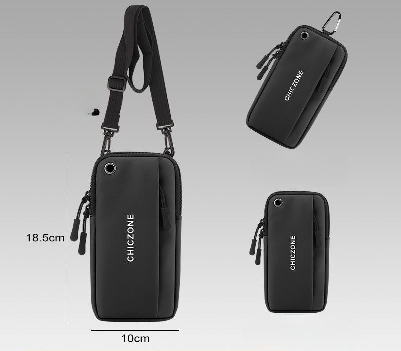 New Model Waist Men, Water-resistant Mini Shoulder Crossbody Phone For Women, Arm Bag, Wrist Bag_desvips.com