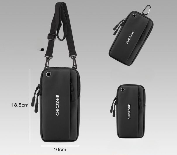 New Model Waist Men, Water-resistant Mini Shoulder Crossbody Phone For Women, Arm Bag, Wrist Bag_desvips.com