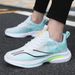 New Ice Silk Mesh Sports Men Soft Sole Breathable Men's Running Lightweight Casual Trendy Shoes_desvips.com