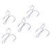 Sea High Carbon Steel With Barbs Anchor Lure Fishing Gear White Treble Hooks 100 Pieces/Pack_desvips.com