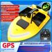 500m GPS Nesting Night Light Motor Three-Chamber 40-Point Positioning Fishing Boat Yellow Remote Control High-Speed Long_desvips.com