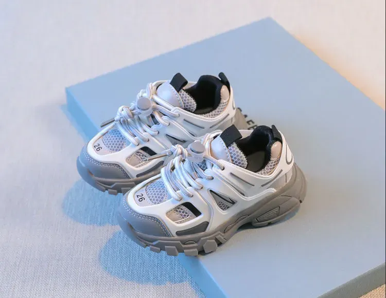 Kids shoes designer sneakers spring autumn children shoe boys girls sports breathable kid baby youth casual trainers_desvips.com