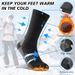 Super Thick Merino Wool Socks For Men And Women, Wool-Lined Winter Hiking Warm Boot Work Socks, 3 Pairs Pack_desvips.com