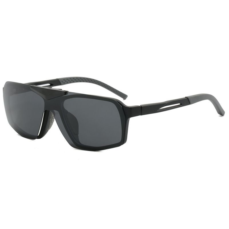 Cycling Eyewear Flip Up Sports Sunglasses Dual Purpose Wind And Sand Proof Sunglasses Polarized Outdoor Cycling Glasses Set_desvips.com