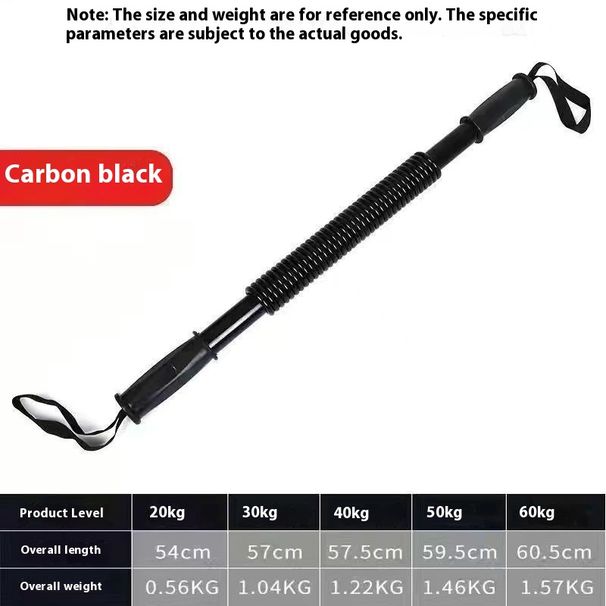 Trainer Men, 30kg 40kg 50kg 60kg Fitness Equipment, Home Use Arm Strength Bar For Grip Training_desvips.com